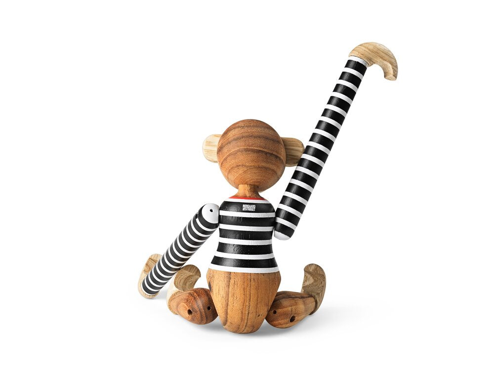 Kay Bojesen x Nørgaard abe, stor - sort/hvid